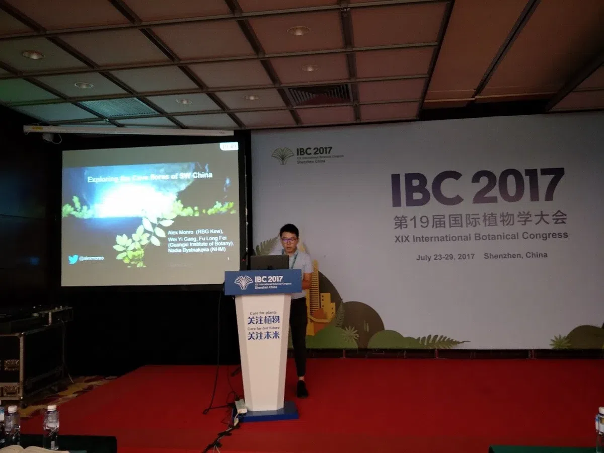 The delegation of GCCC attended the XIX International Botanical Congress in Shenzhen