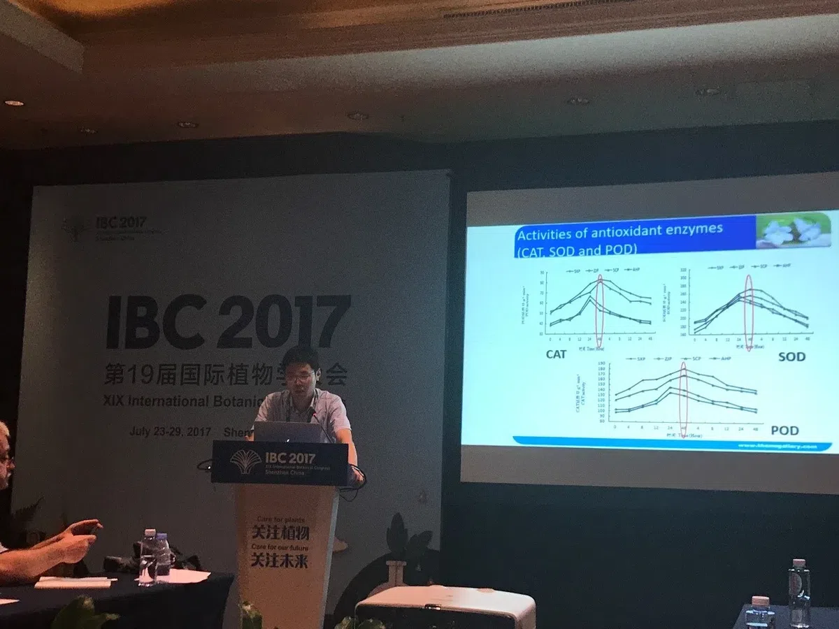 GCCC代表团参加第十九届世界植物学大会（深圳）