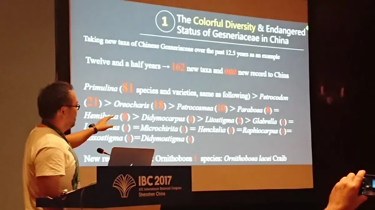 The delegation of GCCC attended the XIX International Botanical Congress in Shenzhen