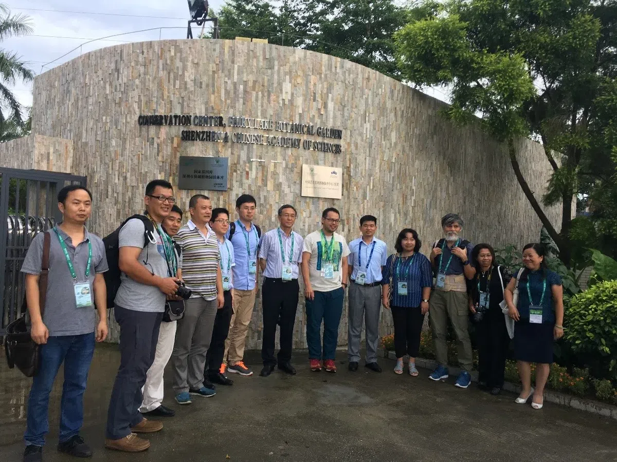 The delegation of GCCC attended the XIX International Botanical Congress in Shenzhen