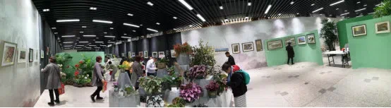 Dr./Prof. Wen Fang was invited to attend the 6th Gsneriad Flower Show (African Violet) in Shanghai Botanical Garden, dubbed “Mysterious Love, Everlasting Garden”, then made a presentation